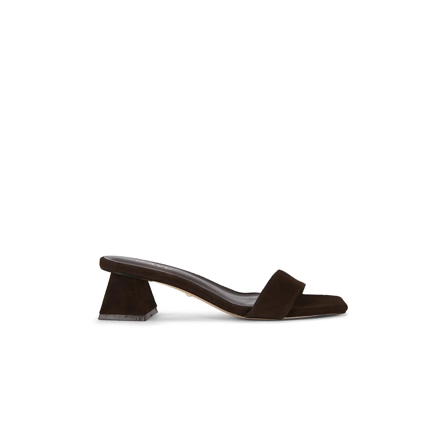 RAYE Julie Heel in Chocolate Brown Suede RAYE Julie Heel in Chocolate Brown Suede