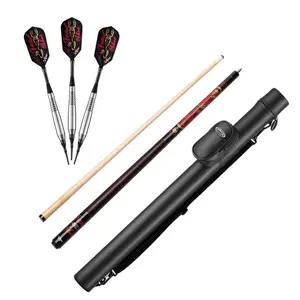 Viper 50-9920 Underground Fatal Shot Cue & Casemaster Q-Vault Supreme Black Cue Case, Silver