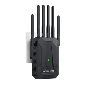 Wi-Fi Extender Repeater, WiFi 6 Dual-Band Wireless Signal Amplifier with Gigabit Network Port, Wi-Fi Extender Repeaters