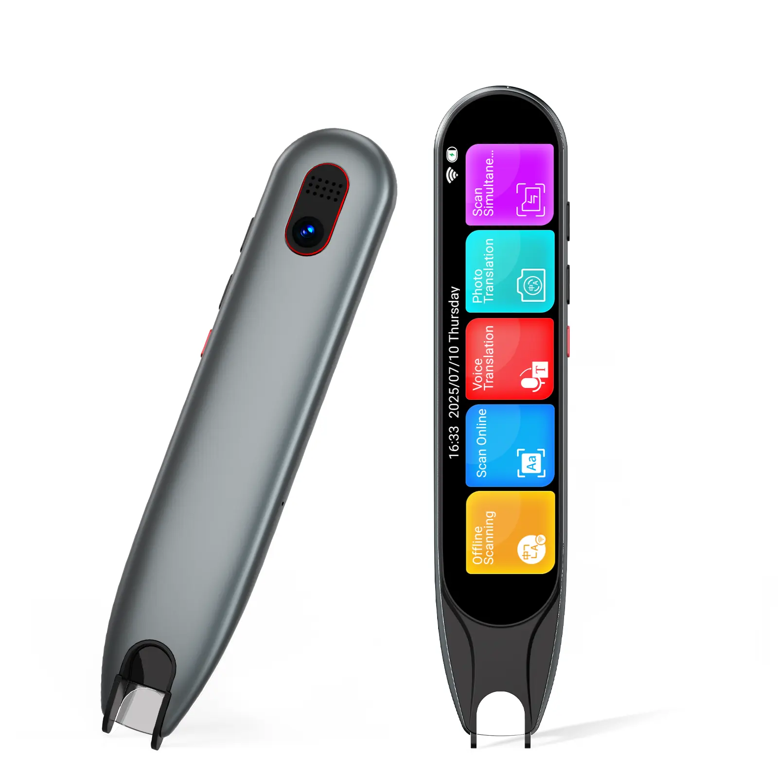 142 Language Scan Reading Pen for Dyslexia, Smart Translator Pen, Auxiliary Tools, Translation Devices for Reading Support, Language Learners for Voice Dialogue Translation, Scanning Translation Pen Digital Products Slim Translation Reading Pens Smart Tra