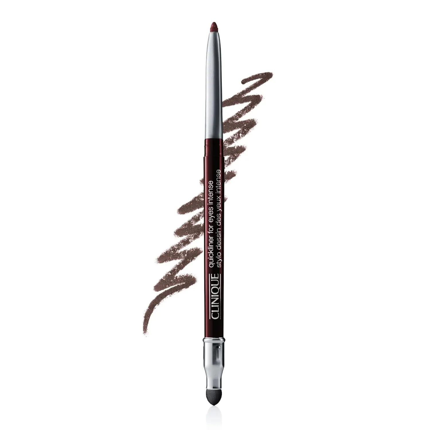 Clinique Quickliner For Eyes Intense Eyeliner Pencil |   Water Resistant, Smudge Resistant + Safe For Sensitive Eyes |   10 Shades