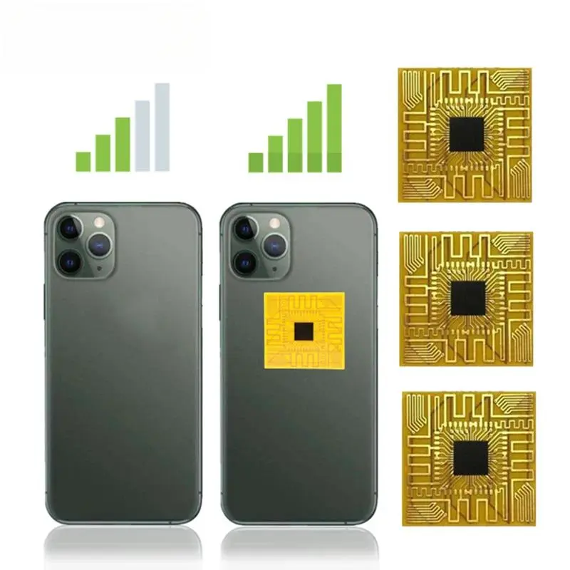 Phone Signal Booster Sticker, Mobile Network Signal Enhancement for iPhone Samsung, Cell Phone Internet Booster Accessories