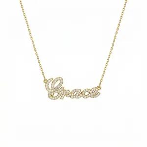 Custom Name Necklace | Personalized Gold Necklace