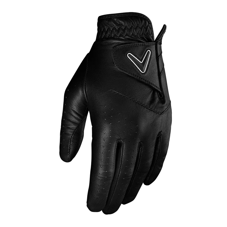 Callaway Golf Men's OPTI Color Golf Gloves in Black | Size: XL Callaway Golf Men's OPTI Color Golf Gloves in Black | Size: XL
