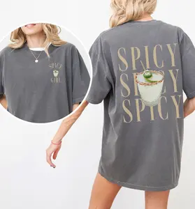 Margarita Shirt Spicy Margarita Tequila Tshirt Birthday Gift Friend Signature Cocktail Crewneck Cocktail Shirt