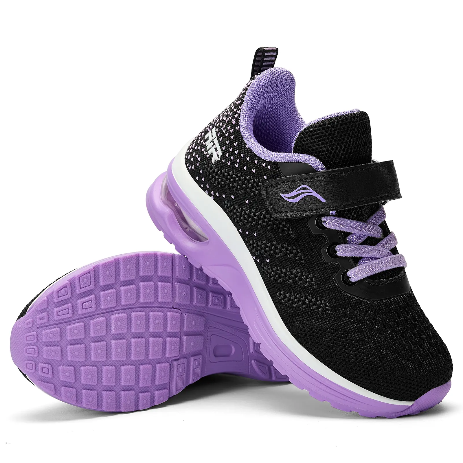 Kids' Breathable Cushioning Sneakers, Lightweight Anti-Slip Sporty Sneakers for Boys & Girls, Comfortable Athletic Shoes for School Running Walking, Sporty Sneaker