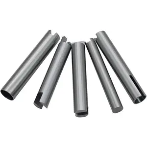 Bright Black 5PCS Plug Lock Follower, Re-Key Repair Lock Tools, Smooth Surface Tool for Taking Pin-Cylinder Locks Apart