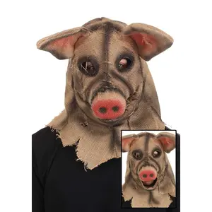 Mouth Mover Mask - Pig Scarecrow