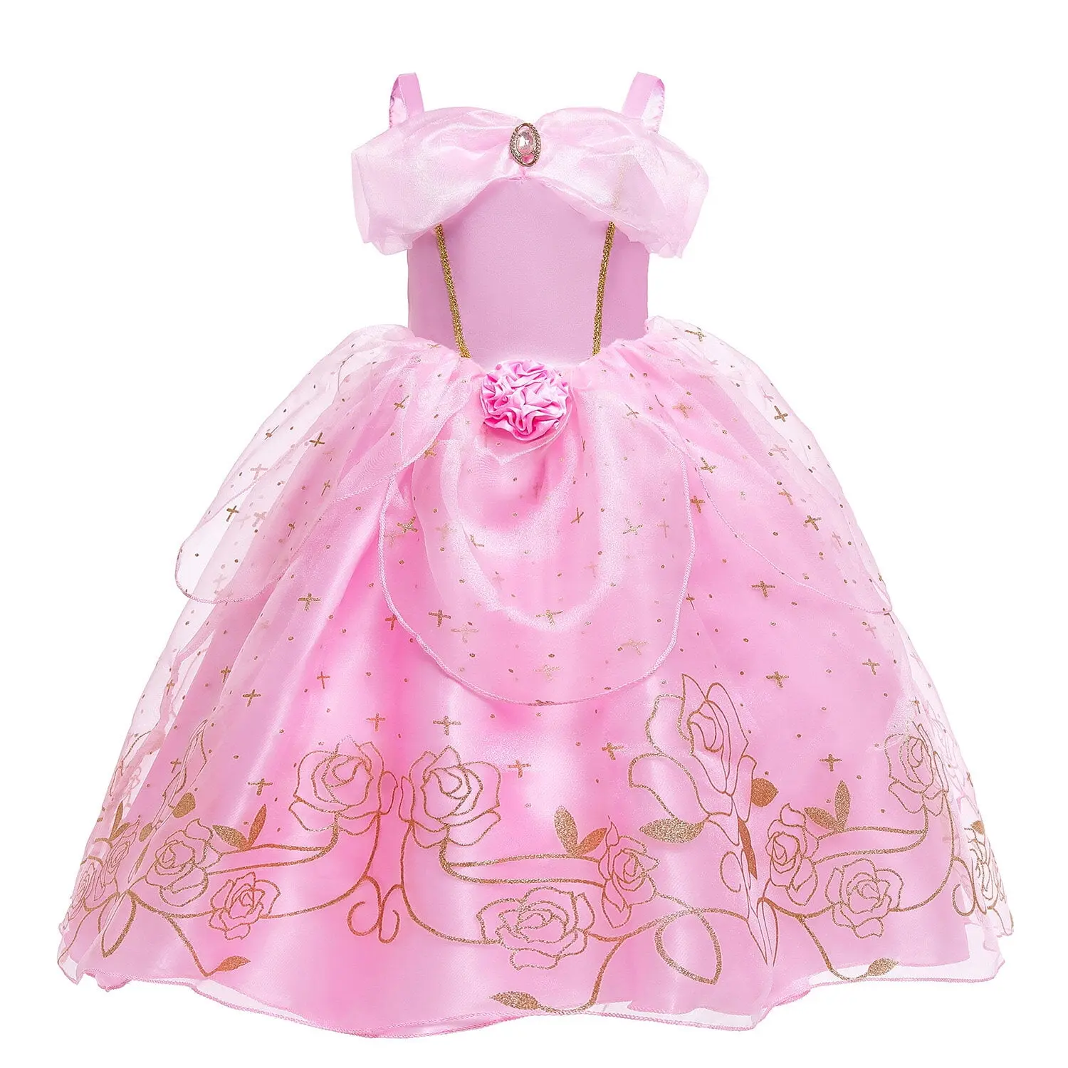 Pink Princess Dress up Fairy Costume Birthday Party Outfit for Toddler/Little Girls, Festival Costumes, Costume Ideas