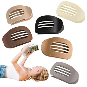 A set of four Korean-style BM-style hair clips, easy to use, gentle on the hair, and a perfect Valentine's Day gift for women.