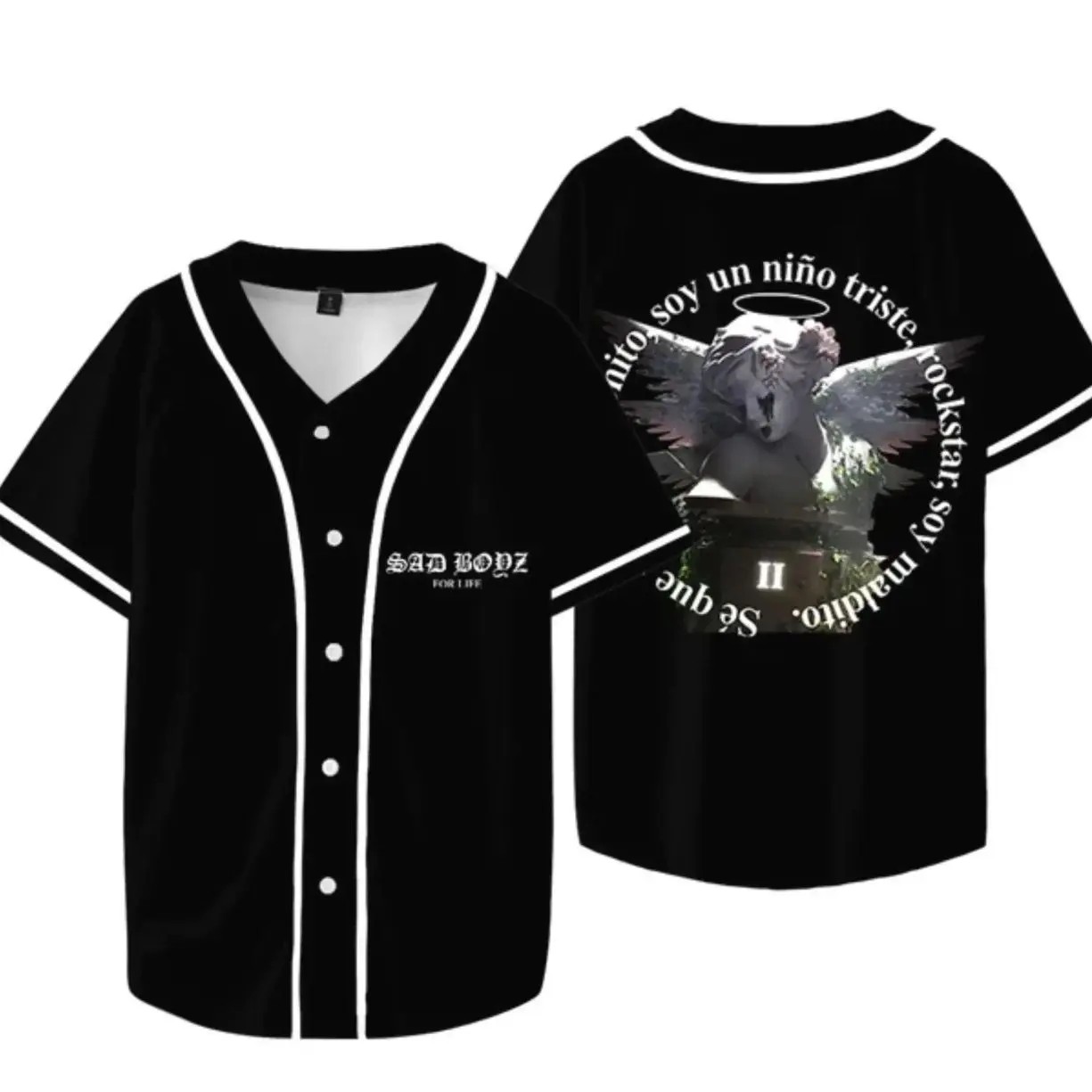 Junior H Tour Jersey Sad Boyz 4 Life Merch T-shirts Summer Women Men Fashion Casual Baseball Jacket Tee,Black Jersey Merch, Baseball Team, Softball Game Day Shirt, Baseball Spot, Gift for fan, boy christmas gift, Custom jersey 9DC