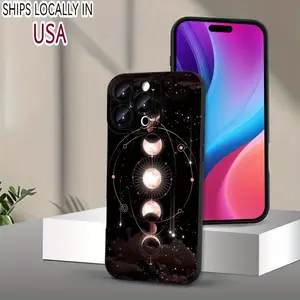 A Hot Selling Creative Moon Pattern Phone Case for Iphone 16/15/14/13/12/11/XS/XR/X/7/8 Plus/Pro/Max/Mini - Creative And Fashionable Design for Men And Women, a Great Gift for Friends, Family, Boyfriend, Girlfriend