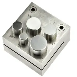 Disc Cutter with 5 Punches .5" to 1" Cut Circles