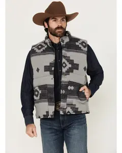 Cody James Men's Men'S Suns Reversible Woolish Puffer Vest - Cjho24v1-Gy