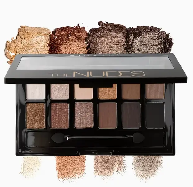 Dramatic Black and White Eyeshadow Palette with Dark Brown Shades - Matte & Shimmer Finishes for Versatile Makeup Looks, Black And White Dramatic Eyeshadow