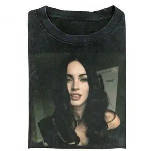 Meg@n Fox Graphic Tee, Vintage Meg@n Fox Shirt, Pop Culture Graphic Tee, Celebrity Graphic Tee, Gift For Boyfriend Menswear Top Streetwear, Gift For Men Women, Trending T-shirt