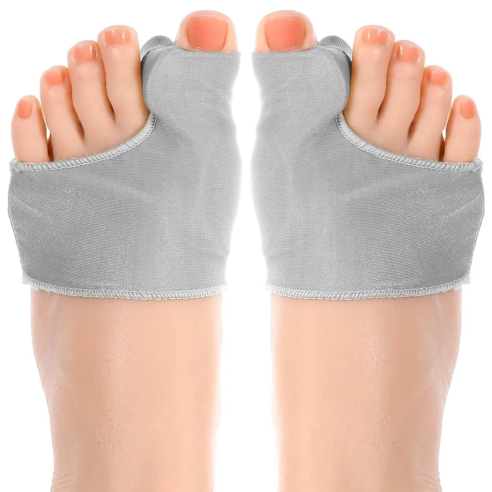Bunion Relief Foot Sleeve with Gel Pad, Bunion Correction Socks, Toe Stretch Band, Foot Resistance Band, Big Toe Comfort Device, Toe Sleeves