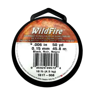 Wildfire Beading Thread .006" 50 yd spool for jewelry Making