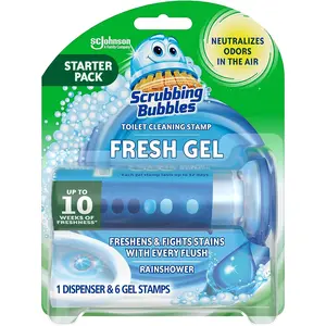 Transform Your Toilet Care with Fresh Gel Toilet Bowl Cleaning Stamps - Effortless Freshness and Cleanliness!