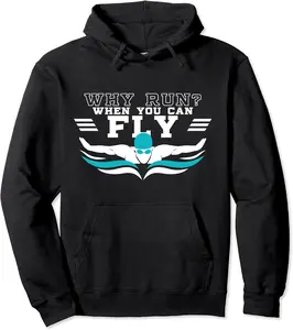 Swimmer Hoodie, Swim Hoodies Funny Pullover Hoodie - Wesleylewi Shop 97B07NYBJ3K2