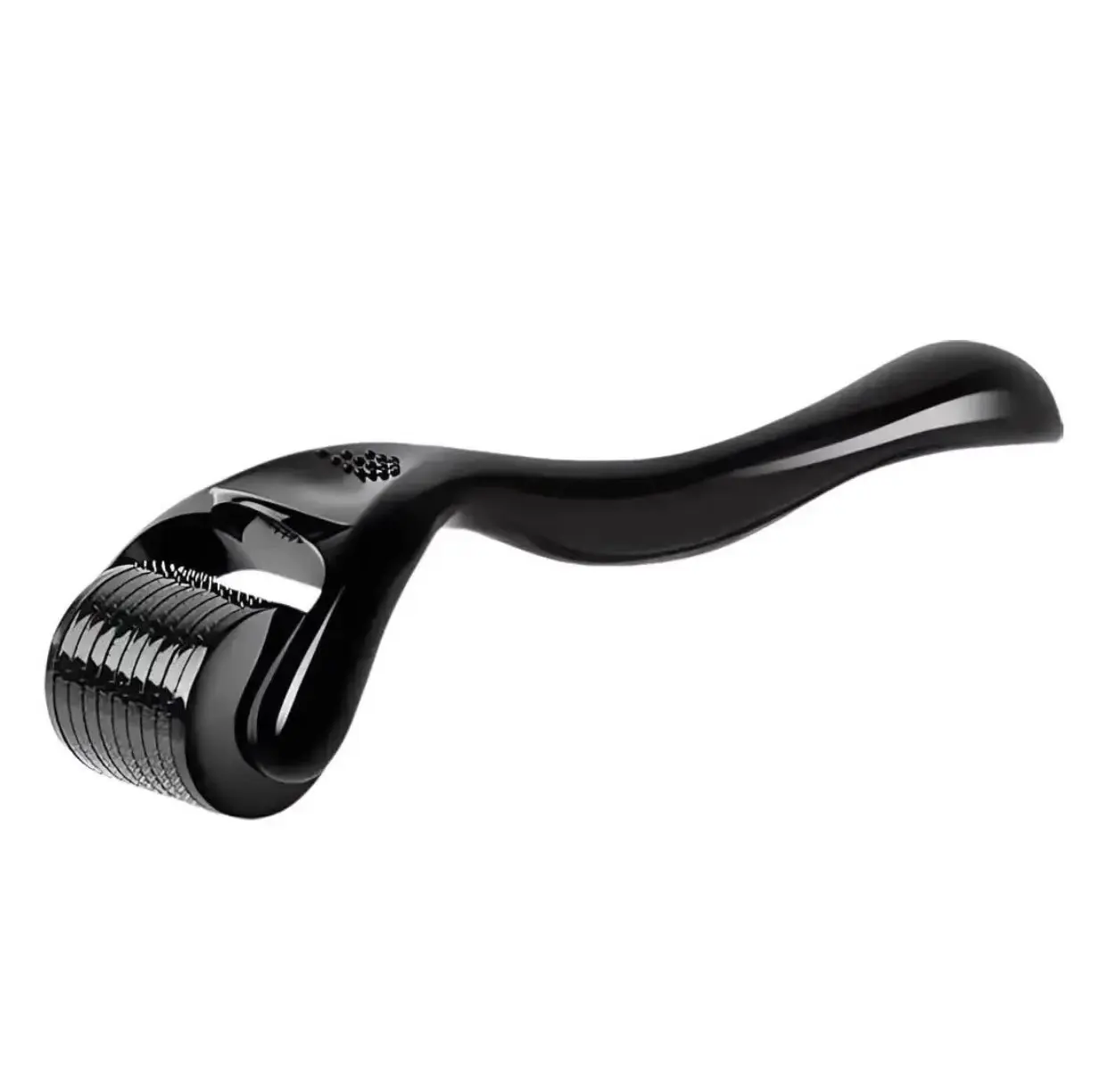 Derma Roller Microneedle Roller for Face Skin0.25mm Gentle Non-Invasive Micro-Needling Toolfor Men Women Black Gift Choice Facial SkincareBeard Hair Improvement