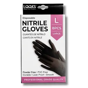 Disposable Nitrile Gloves (8 pieces)