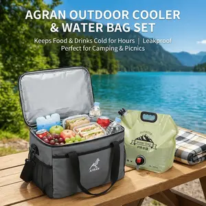 Collapsible Insulated Lunch Bag - 30L Large Capacity, Foldable & Easy Storage, Portable Thermal Cooler for Picnic, Camping & Groceries