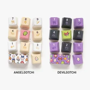 Angelgotchi/ Devilgotchi Virtual Pet Key Cap Sets (Limited Edition)