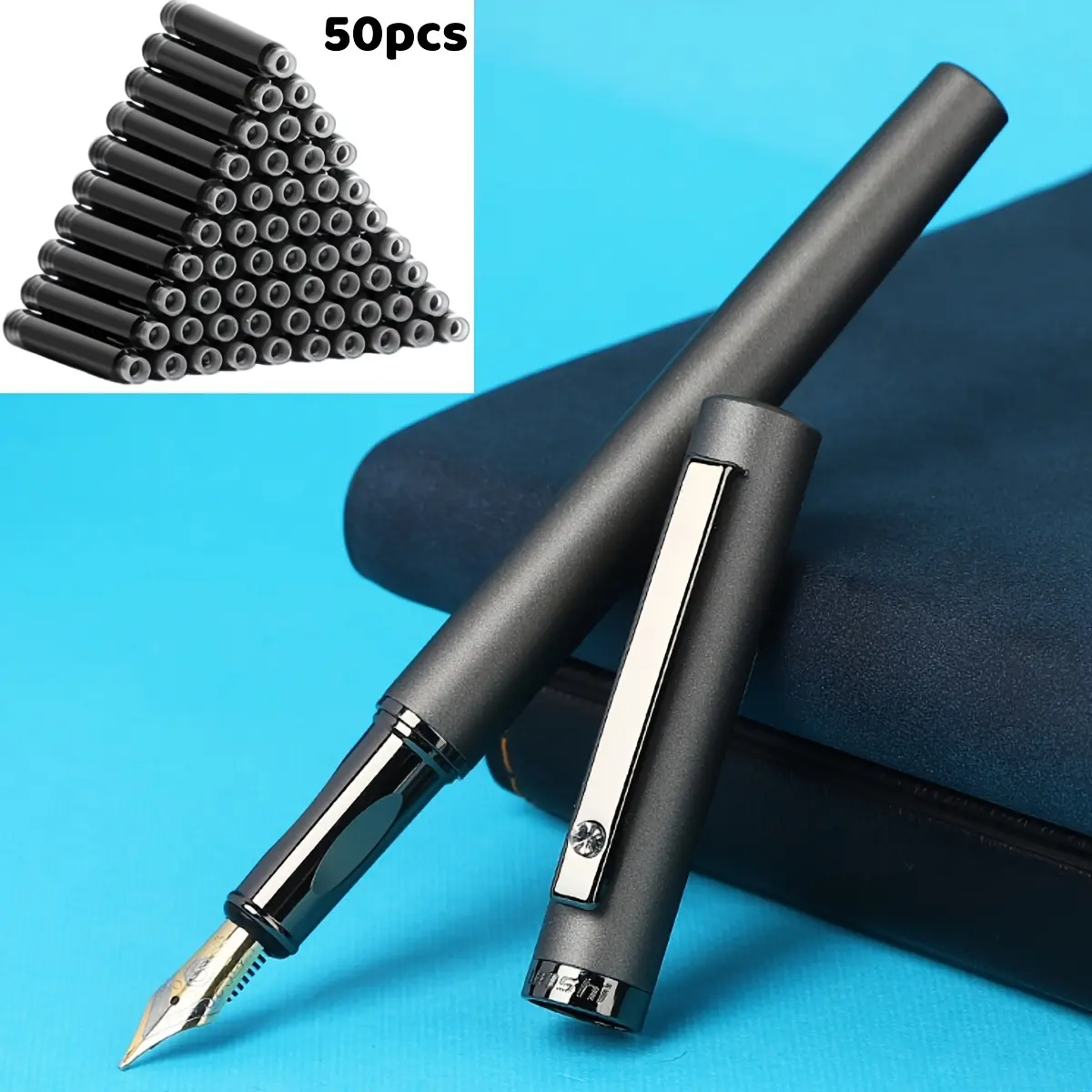 1 gray item + 50 black ink pads