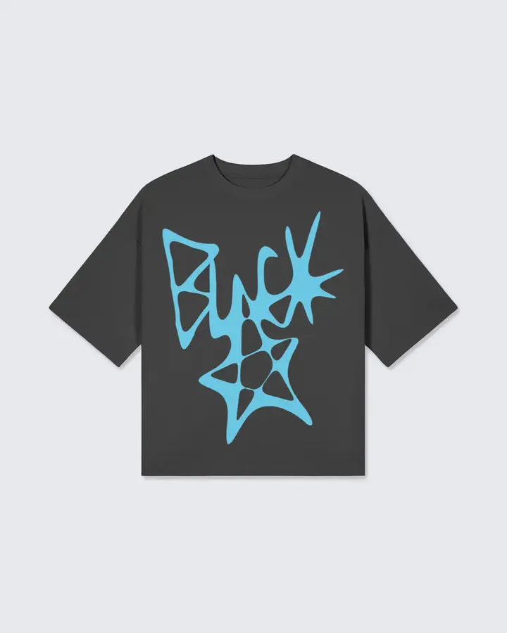 'Black Star' Boxy Soul Eater Boxy Anime Graphic Tee by KETI Apparel Casual Streetwear Aesthetic Menswear