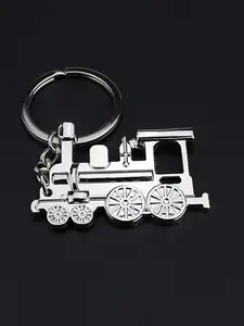 1pc Unique And Delicate Train Head Keychain For Men, Backpack Decoration