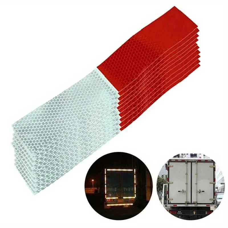 Night time car and truck seat belt warning lights, trailer stickers, Reflective Sticker