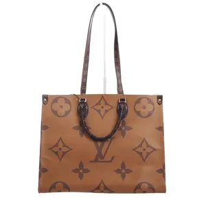 Pre-owned Louis Vuitton Coated Canvas Tote Bags Onthego Brown Monogram 87790633