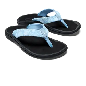 Olukai - ‘Ohana Women’s Water-Friendly Sandals - Pale Blue / Black (Add-On)