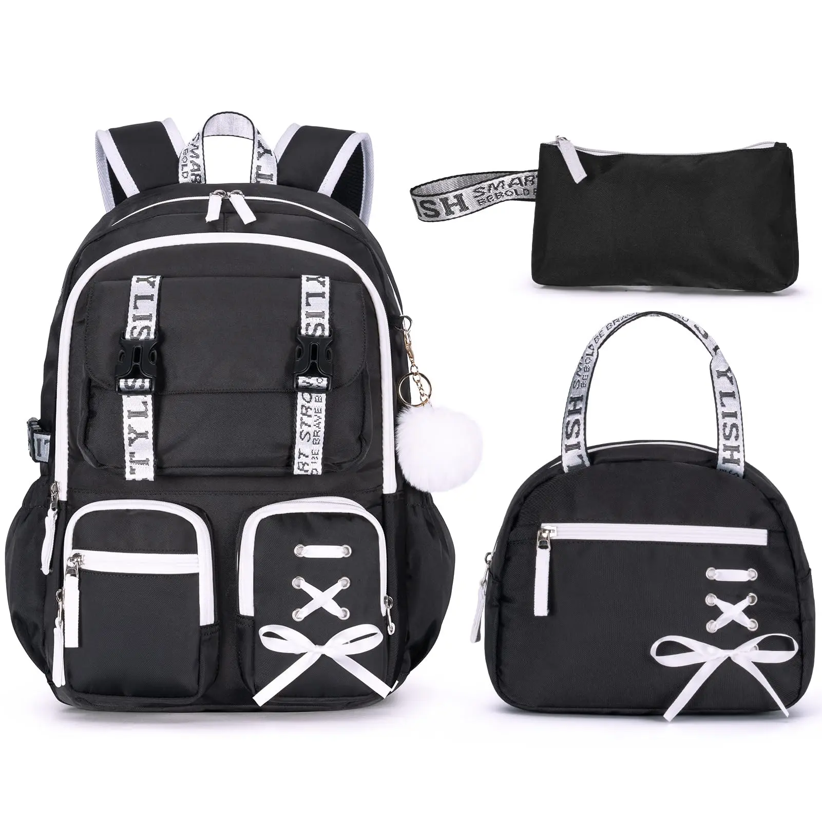 C3 Shoelace-Black