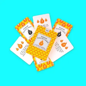 Burning Questions Card Game | 80 Cards to Answer All the Juicy Questions