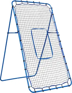 Winthai 7x4FT Volleyball Rebounder Net, Portable Baseball  Lacrosse  Rebounder Pitchback Net with 2 x 6-Angle Quick Adjustable , Target Ribbon for Precision, Easy Quick Setup,Ideal for  Softball,and Sport Training SpringStatements