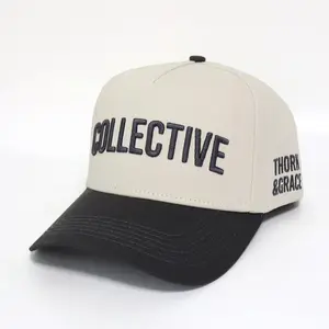 The Collective Hat- Structured 5 Panel Snapback