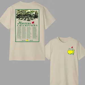 2025 Masters Tournament Augusta 91 Years Shirt, Golf Tournament T-shirt, Masters Golf T-shirt, The Masters Golf Cup Tee For Men, Gifts For Men