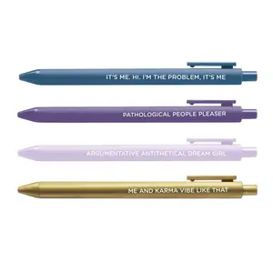 Midnight Musings jotter gel pen set