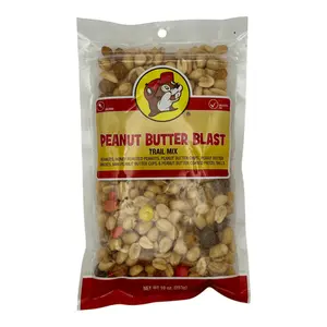 Buc-ee's Peanut Butter Blast Trail Mix - Protein-Rich, High-Fiber Nutritious Snack with Almonds, Seeds, Dried Fruits for Outdoor Adventures, Almond