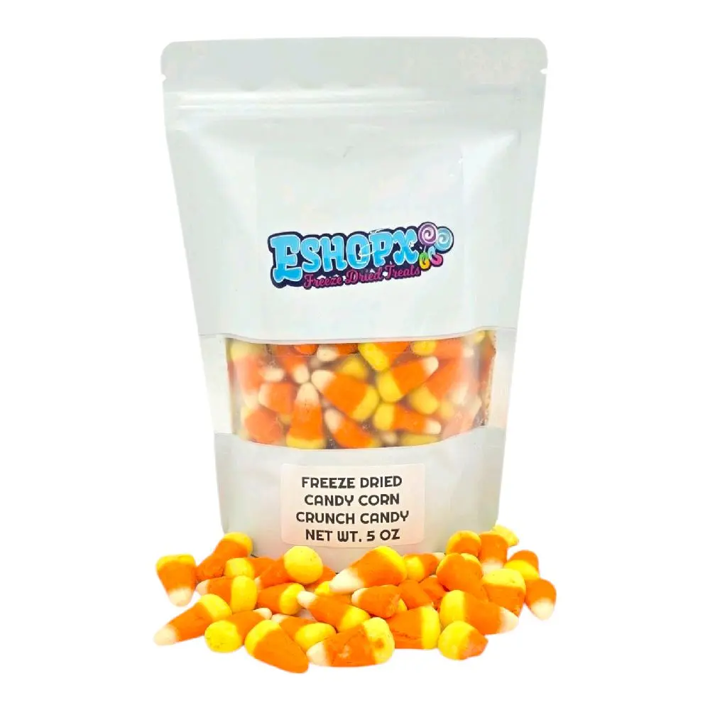 Eshopx Freeze-Dried Halloween Candy Corn Seasonal Limited Edition 5 oz bag