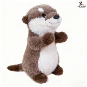 Magnetic Otter Plush Toy, Soft Stuffed Animal, Cute Filled Otter, Perfect Gift for Kids, Cozy and Cuddly, Ideal for Home Decor