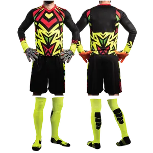 BRODY III Goalkeeper kit Jersey (Long or Short Sleeve), Short and Socks Tribute to Jorge Campos Legendary Goalkeeper