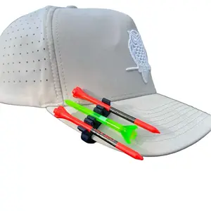 Golf Tee Hat Clip - Pack of 3