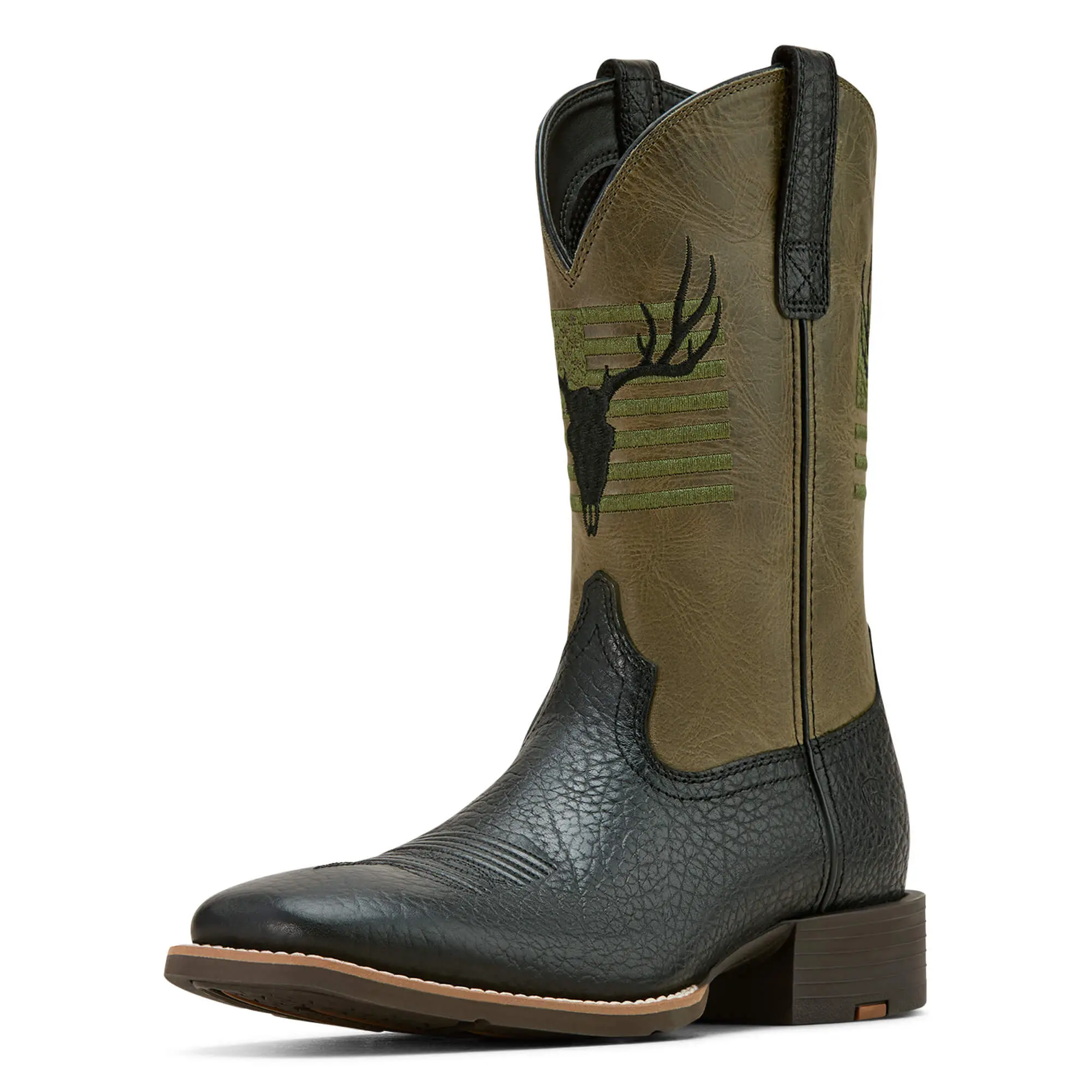 Men's Sport Antlers Cowboy Boots