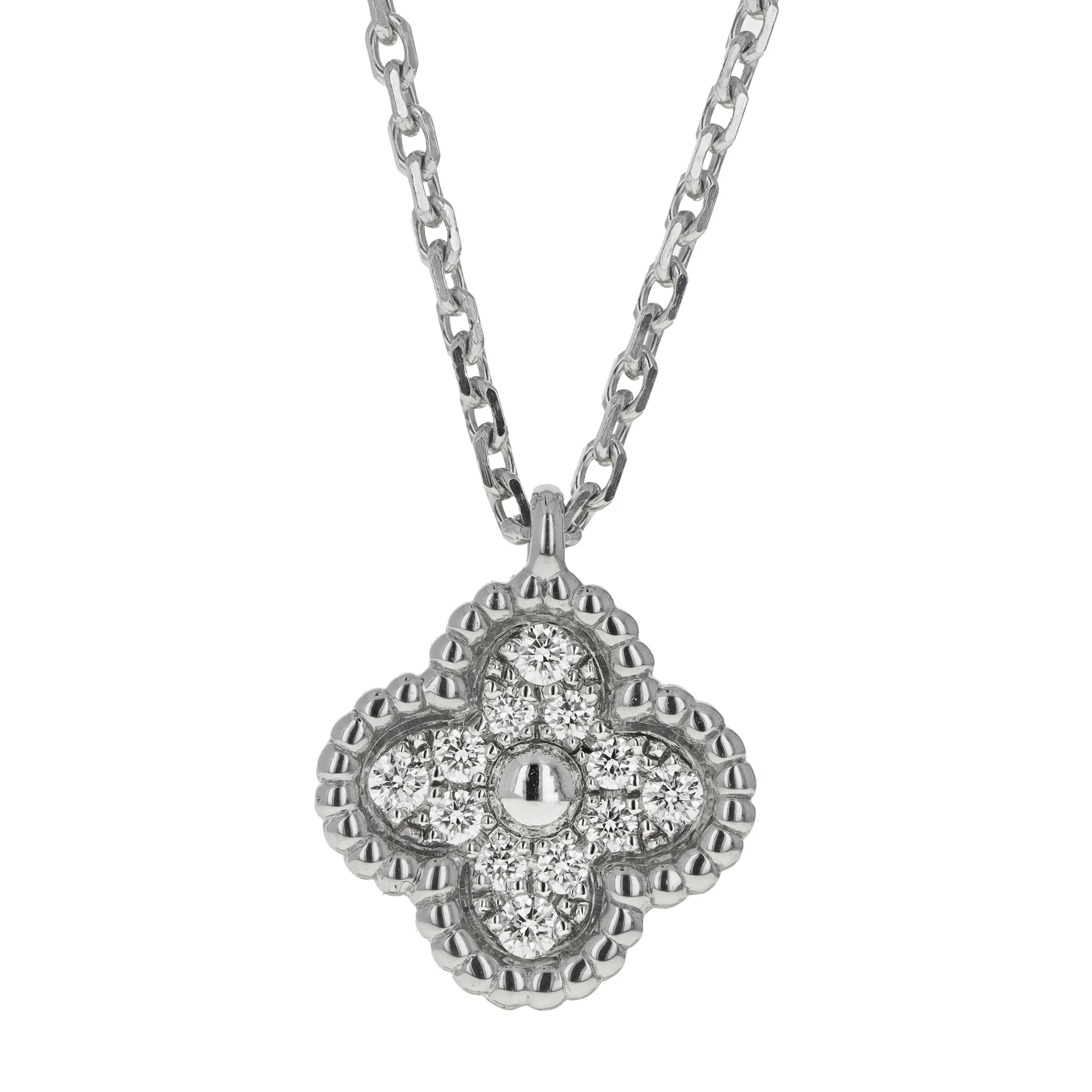 Pre-owned Van Cleef & Arpels Sweet Alhambra Necklace