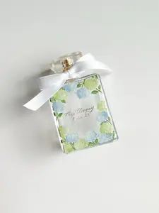 Fully custom painted and engraved perfume bottle