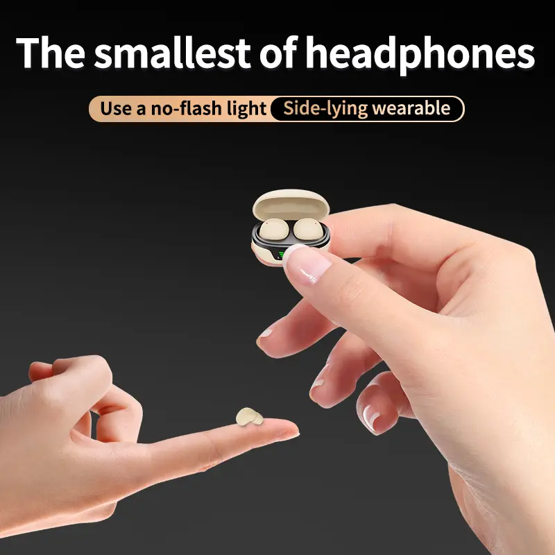 Mini Invisible Headphones Bluetooth 5.4 True Wireless In-Ear Earphones sport Audio Earbud audifonos bluetooth wireless headphones noise cancelling headphones gamingheadset