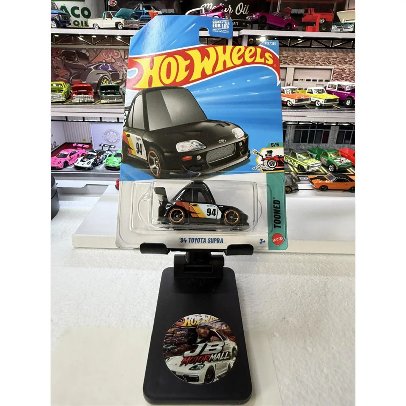 Hot Wheels 94 Toyota Supra Towed Edition Die-Cast Model Car Collectible Toy for Kids and Adults